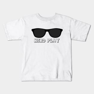 Nerd Play Sunglasses Kids T-Shirt